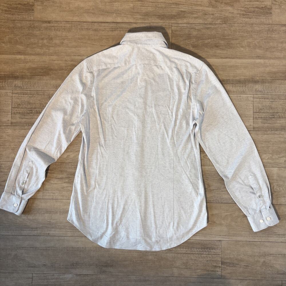 John Varatos Signature Tailored Slim Fit Button Up Size Medium. 21-27-25 - Picture 5 of 6